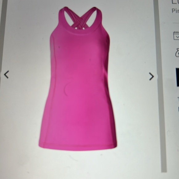 Lululemon Enhearten Tank in “pink paradise”, size 4. - Picture 9 of 13